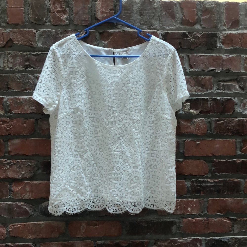 White Lace Top